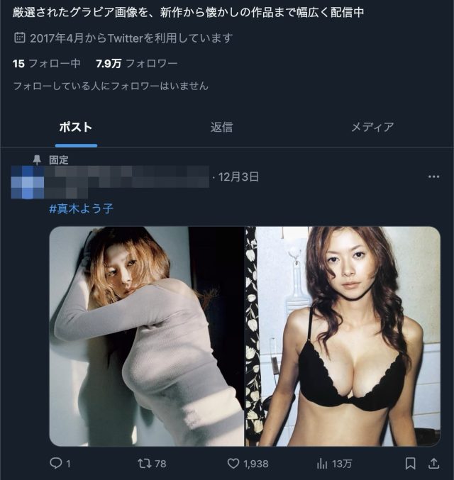 参考になるグラビアアフィリエイトのアカウント